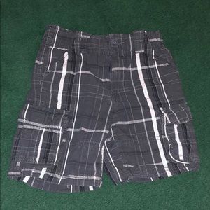 Pumpkin Patch Plaid Cargo Short